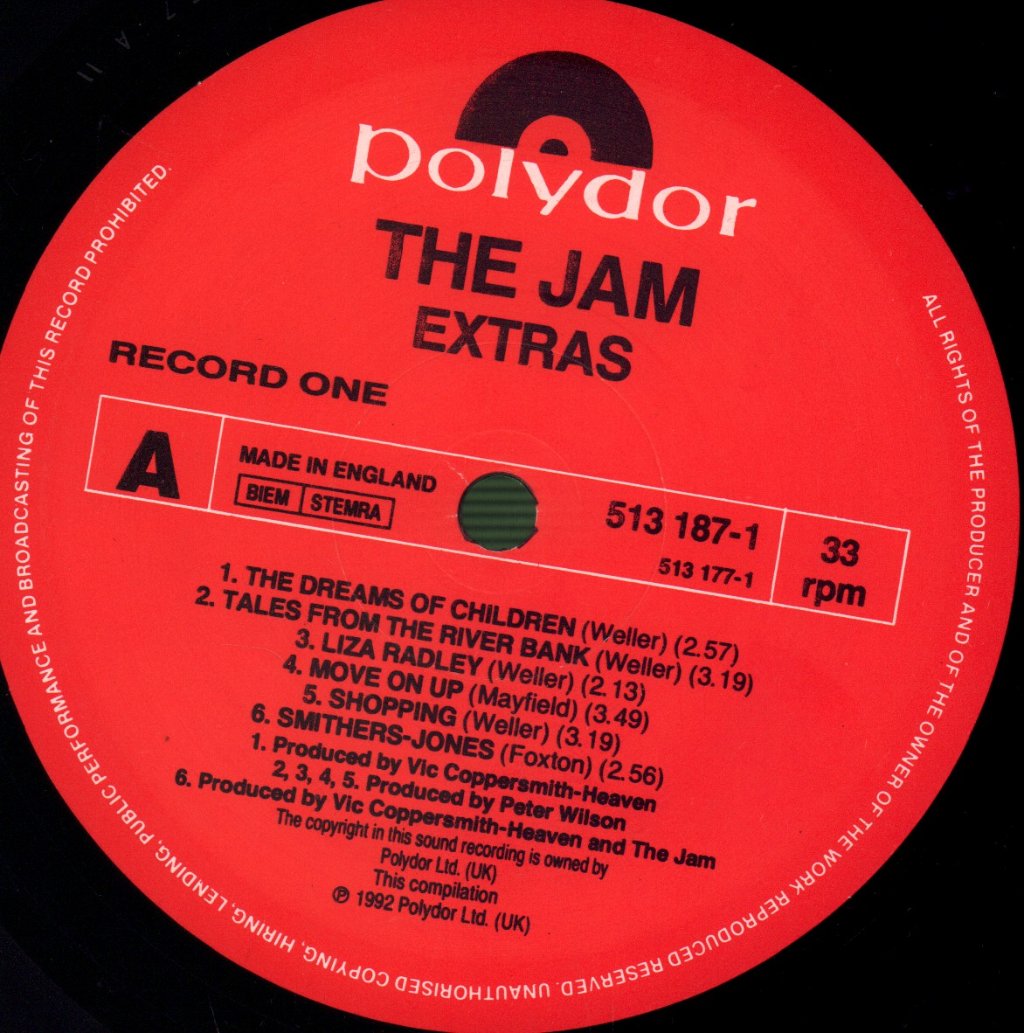 Jam - Extras - Double Lp