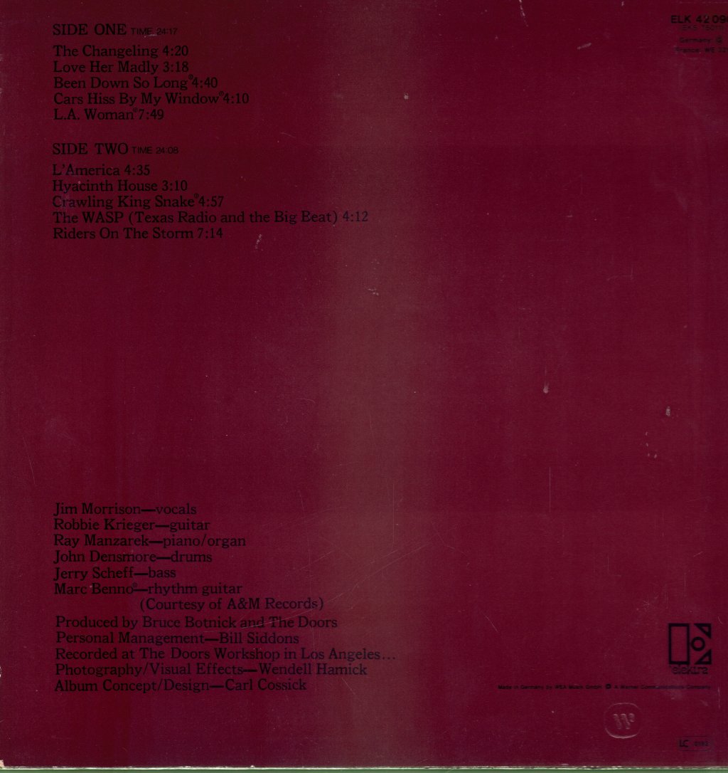 Doors - La Woman - Lp