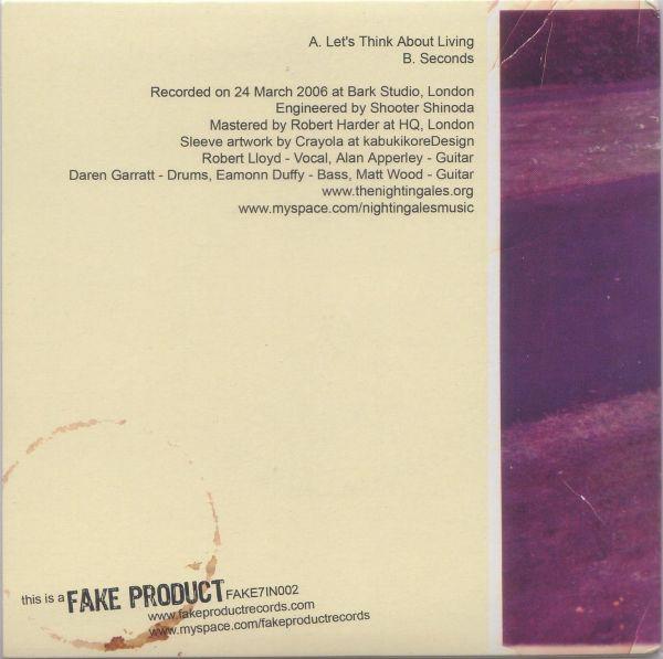 Nightingales - Let's Think About Living - 7 Inch