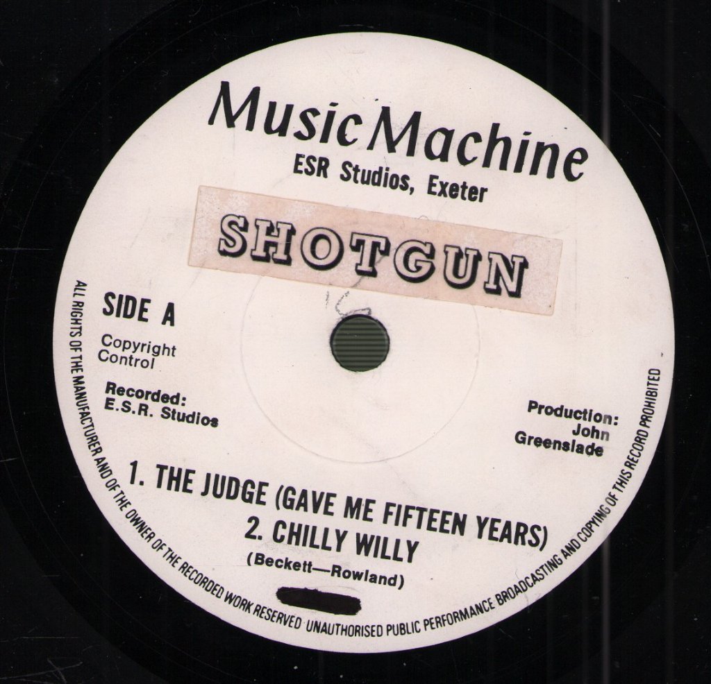 Shotgun - Aimed At You - 7 Inch
