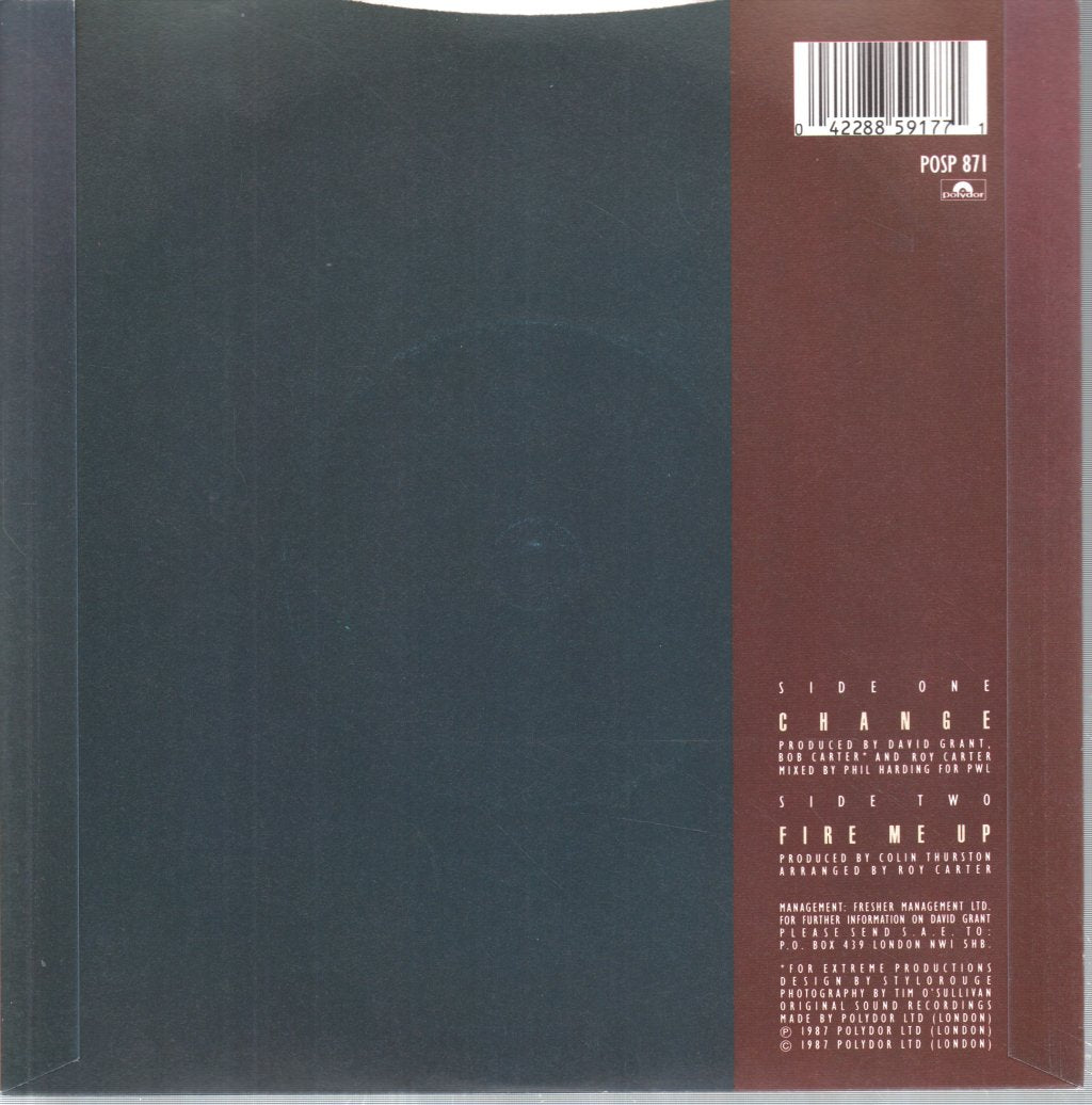 David Grant - Change - 7 Inch