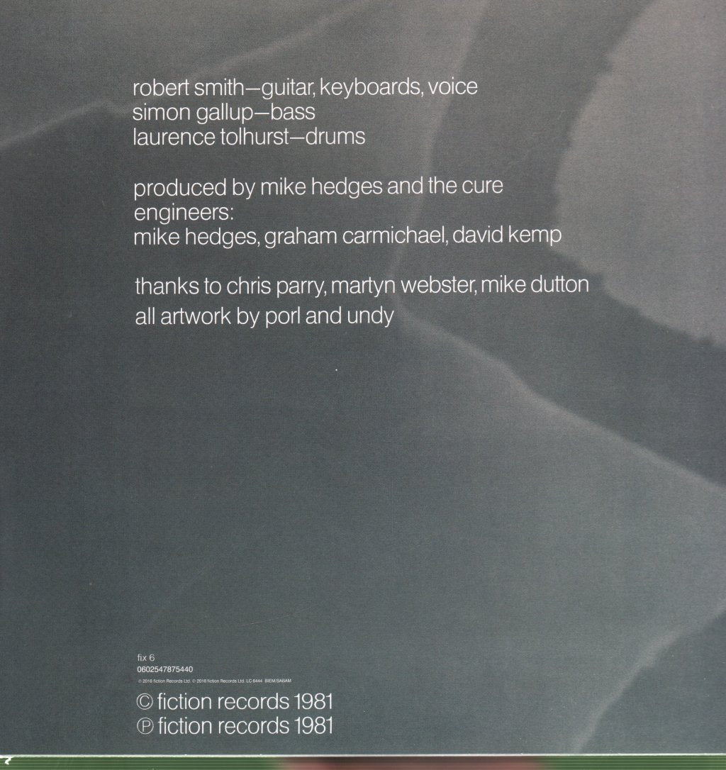 Cure - Faith - Lp
