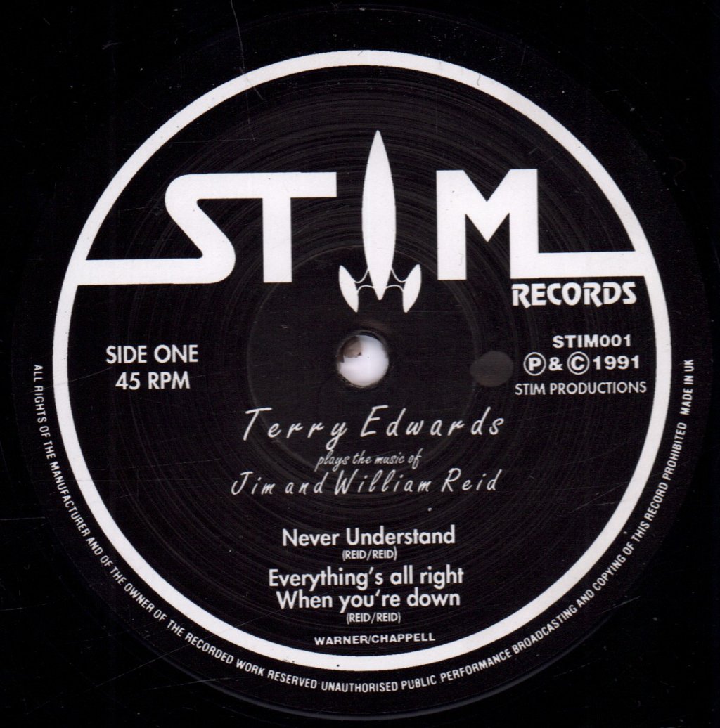 Terry Edwards - Plays The Music Of Jim And William Reid - 12 Inch