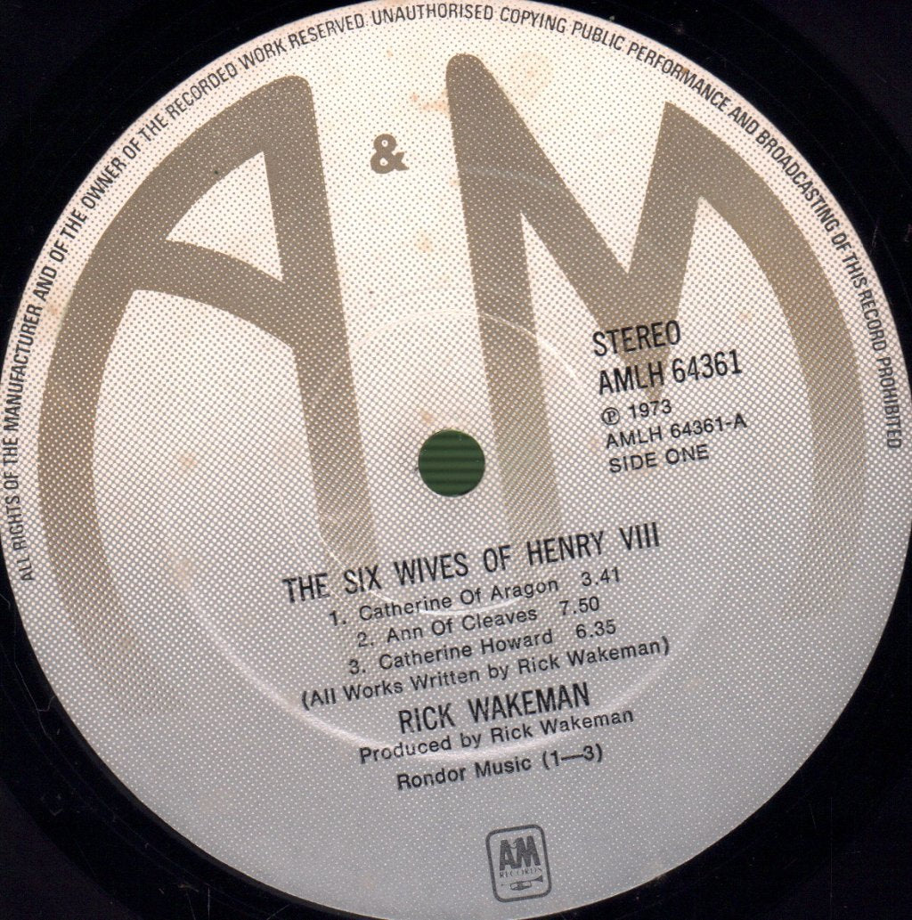 Rick Wakeman - Six Wives Of Henry VIII - Lp