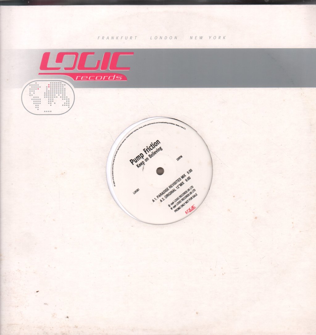Pump Friction - Keep On Believing - 12 Inch