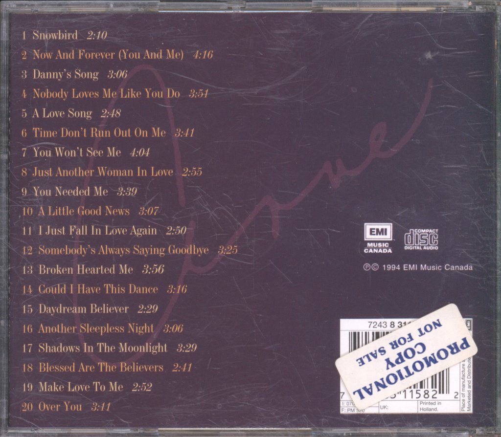 Anne Murray - Best... So Far - Cd