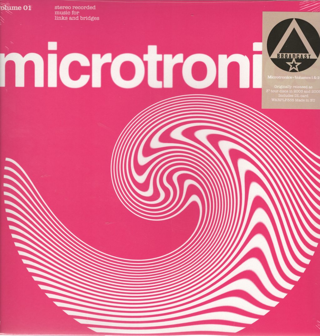 Broadcast - Microtronics - Volumes 1 and 2 - Lp