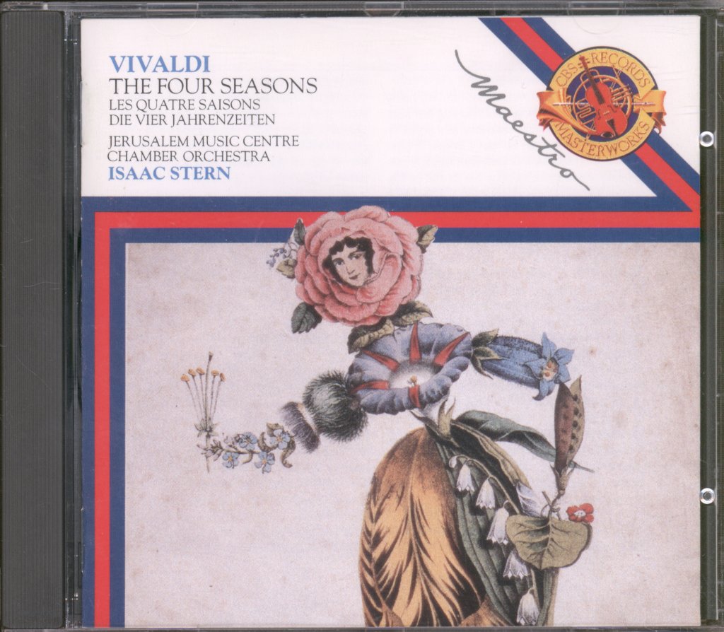 Jerusalem Music Center Chamber Orchestra, Isaac Stern - Vivaldi -  Four Seasons - Cd