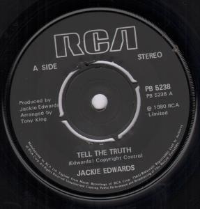 Jackie Edwards - Tell The Truth - 7 Inch