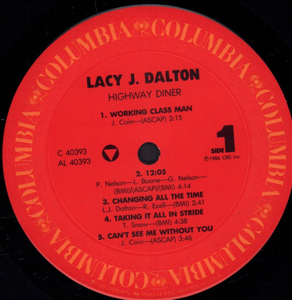 Lacy J. Dalton - Highway Diner - Lp