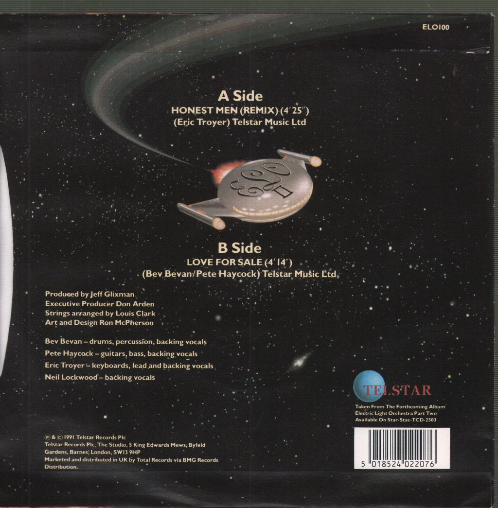 Elo Part 2 - Honest Men - 7 Inch
