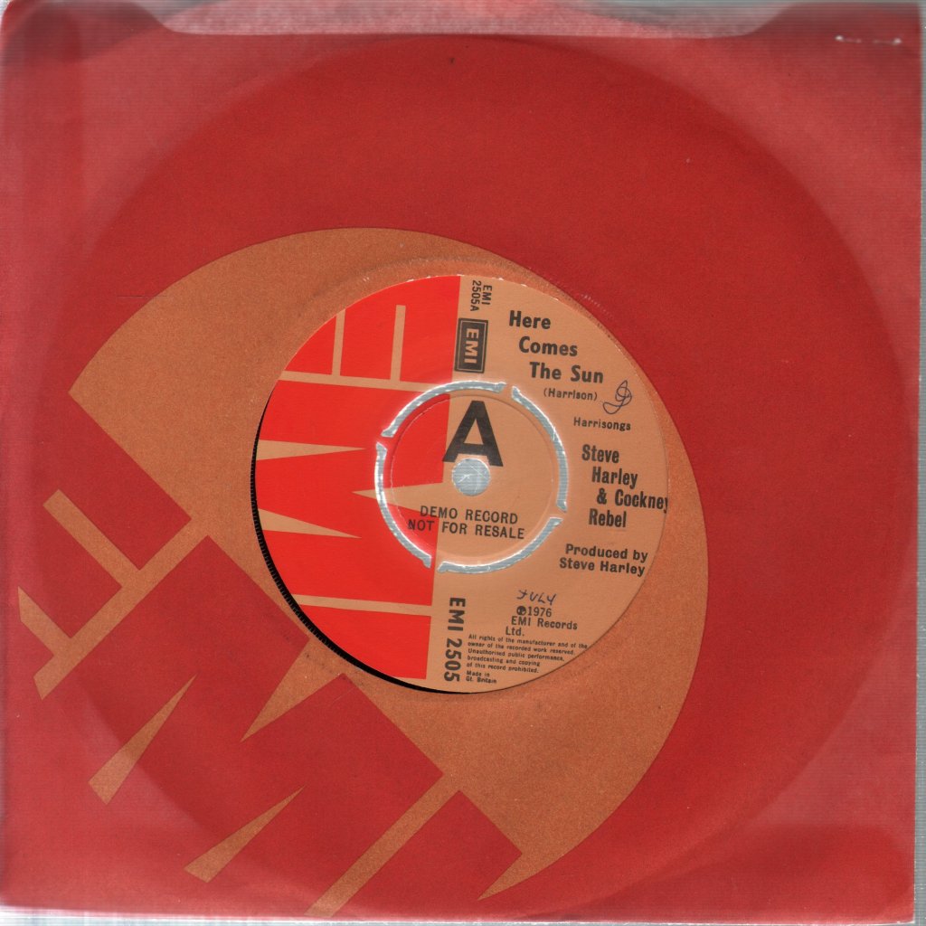 Steve Harley And Cockney Rebel - Here Comes The Sun - 7 Inch
