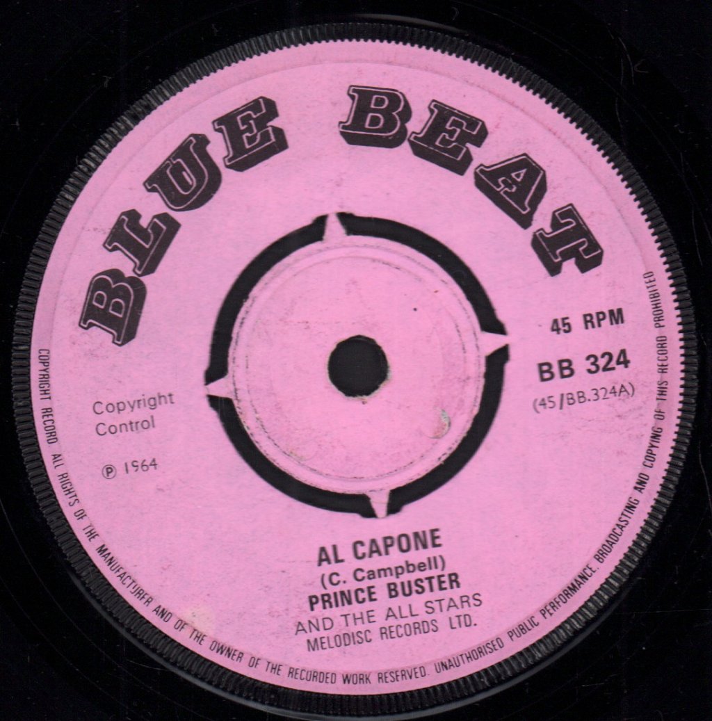 Prince Buster - Al Capone - 7 Inch