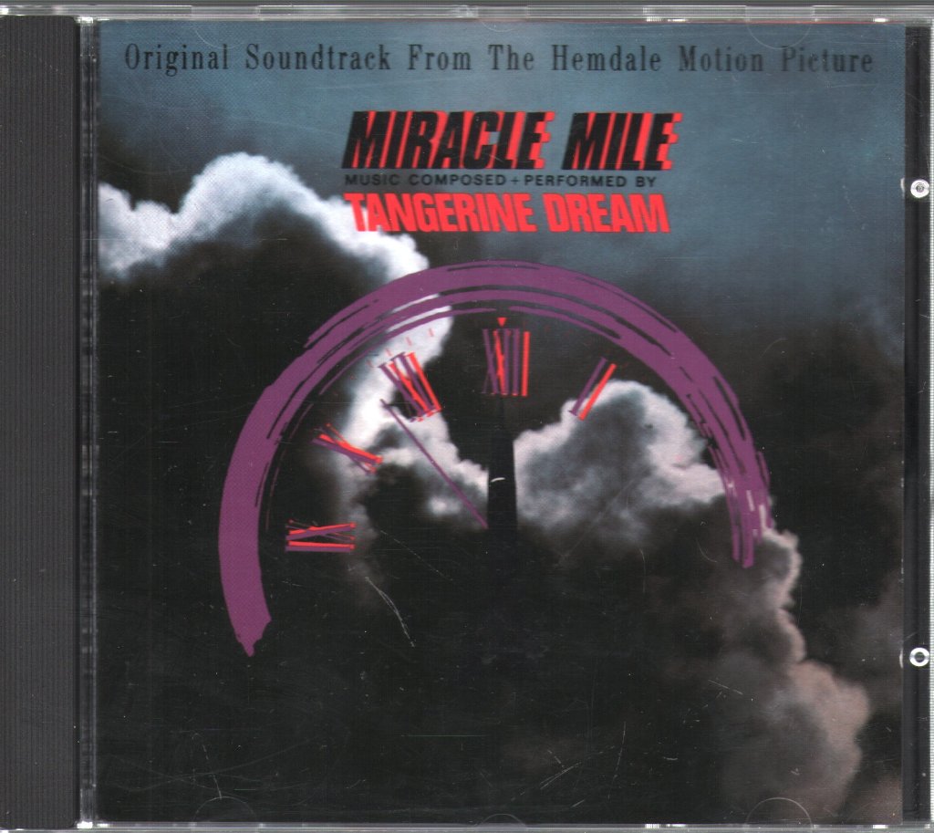 Tangerine Dream - Miracle Mile (Original Soundtrack From The Hemdale Motion Picture) - Cd