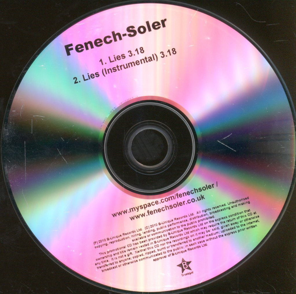 Fenech Soler - Lies - Cdr