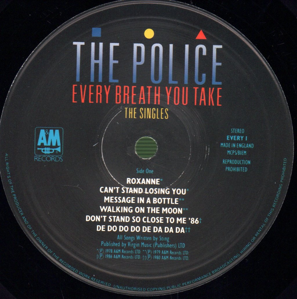 Police - Every Breath You Take (The Singles) - Lp