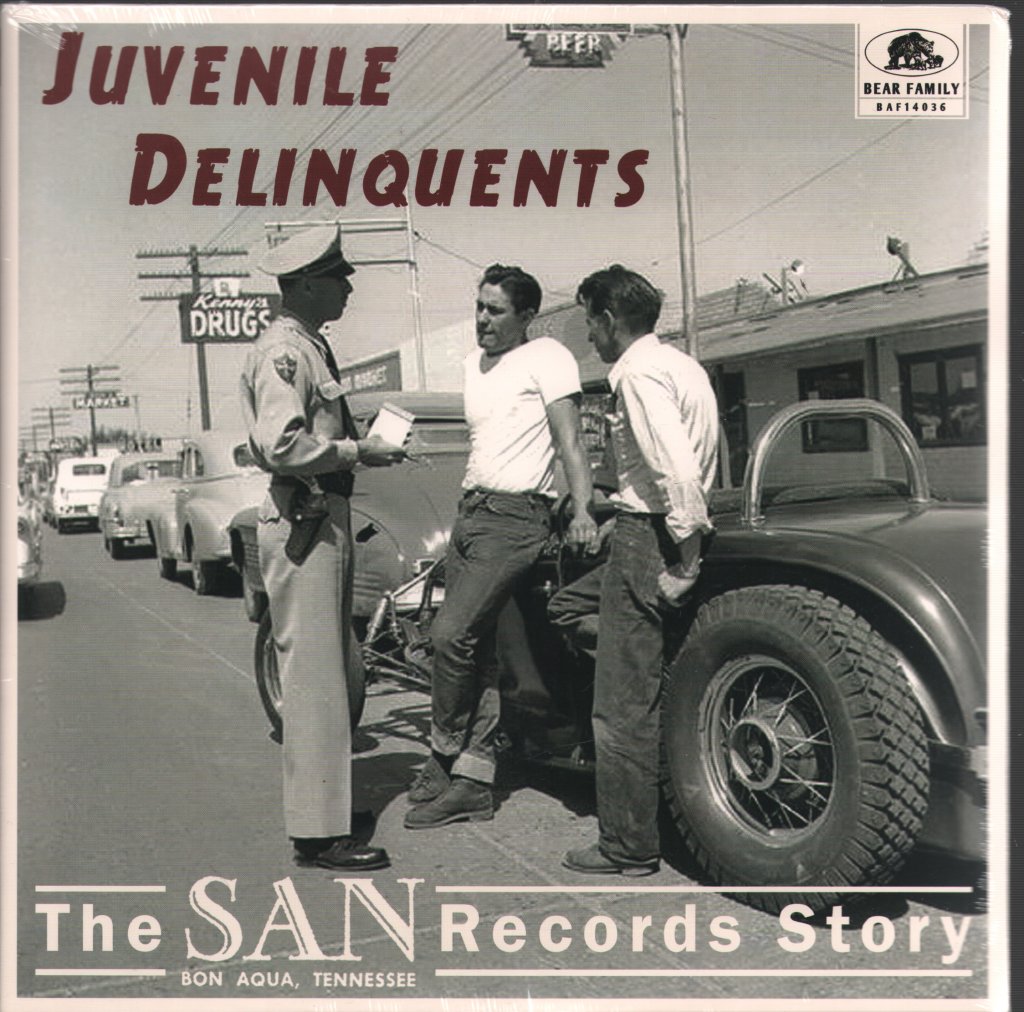 Various Artists - Juvenile Delinquents - SAN Records Story - 10 Inch