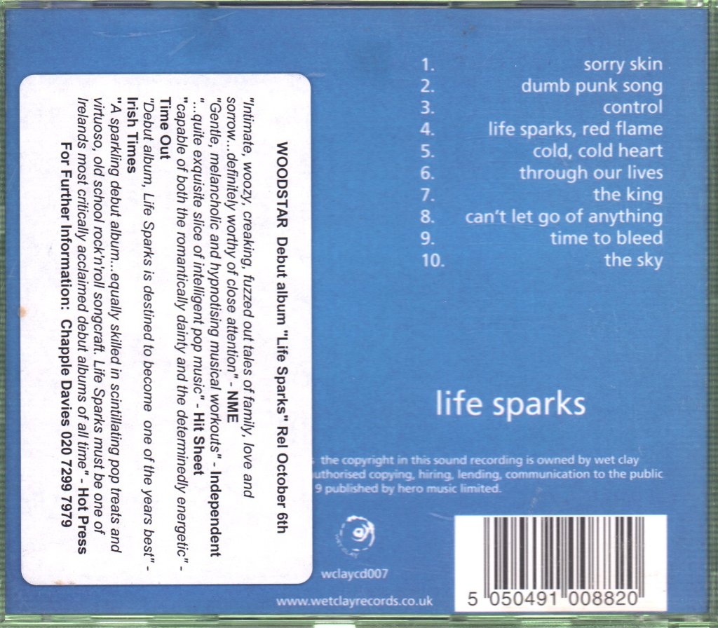 Woodstar - Life Sparks - Cd