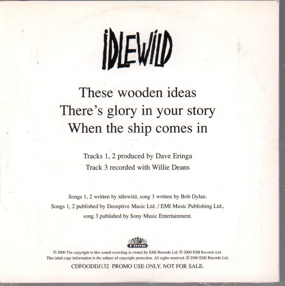 Idlewild - These Wooden Ideas - Cd