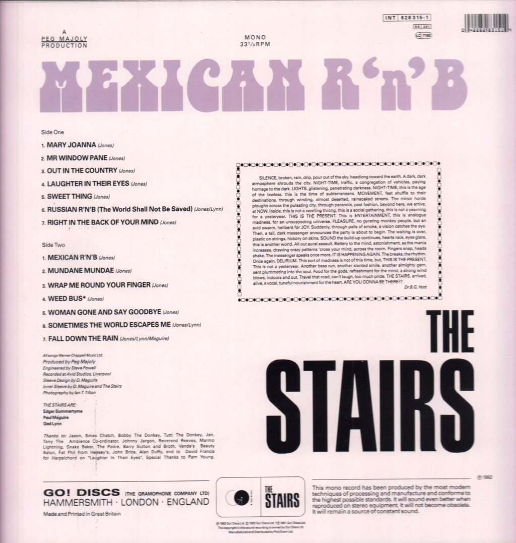 Stairs - Mexican R'n'B - Lp