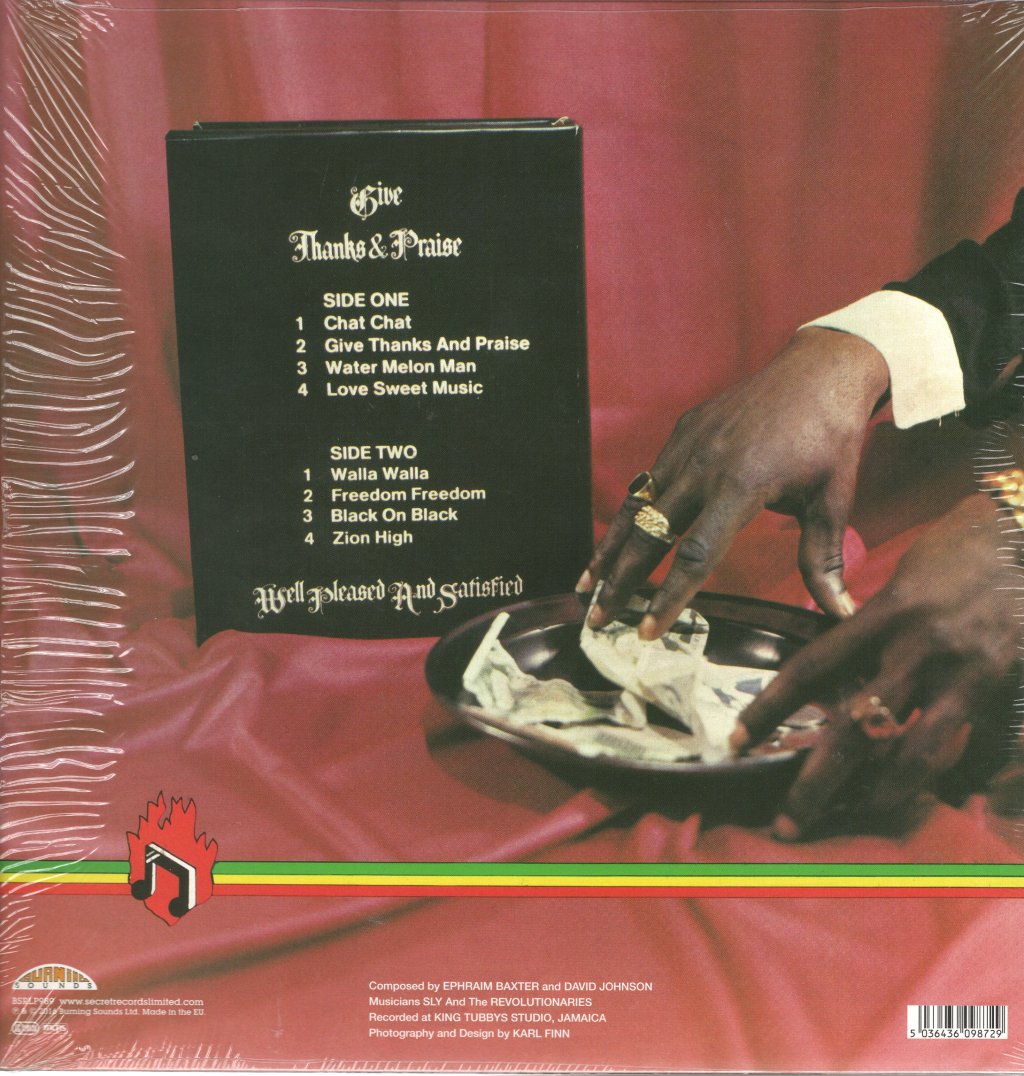 Well Pleased And Satisfied - Give Thanks And Praise - Lp