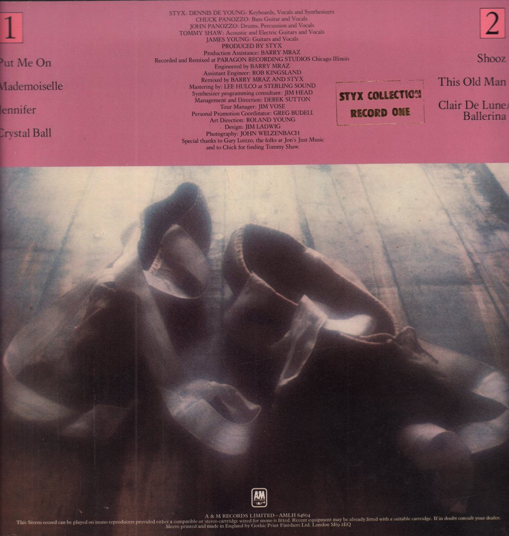 Styx - Crystal Ball - Lp