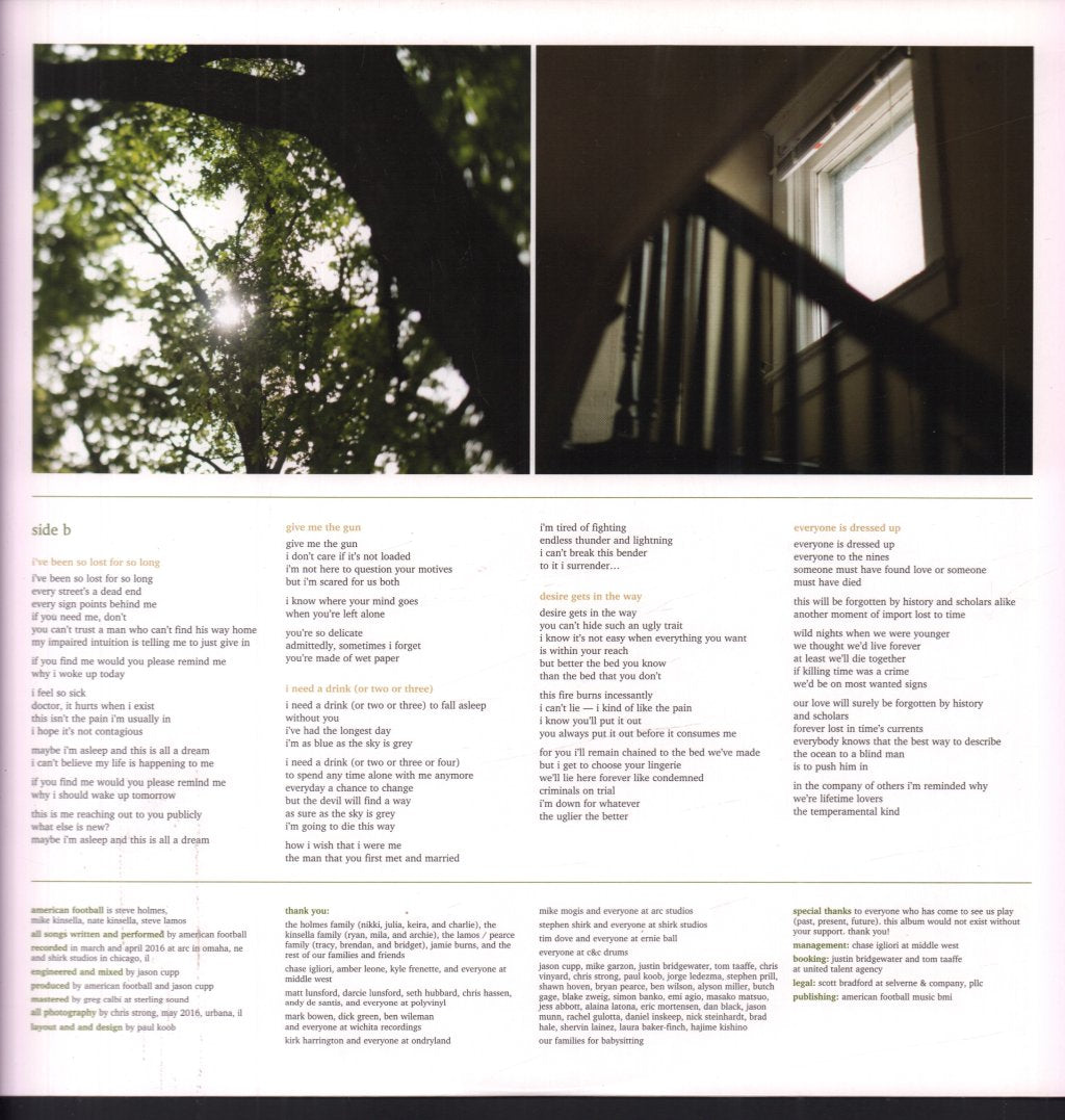 American Football - American Football - Lp