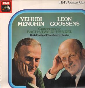 Yehudi Menuhin / Leon Goossens - Concertos By Bach, Vivaldi, Handel - Lp