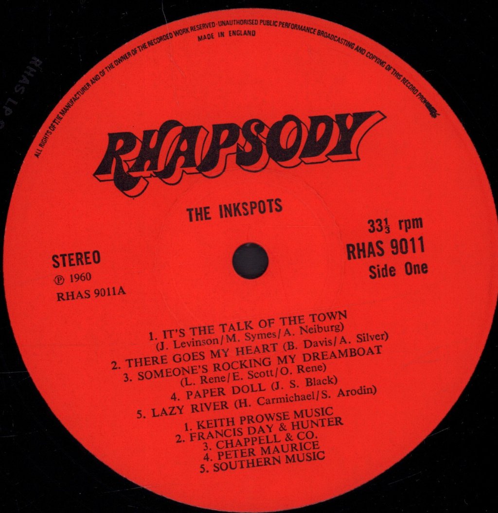 Ink Spots - Ink Spots - Lp