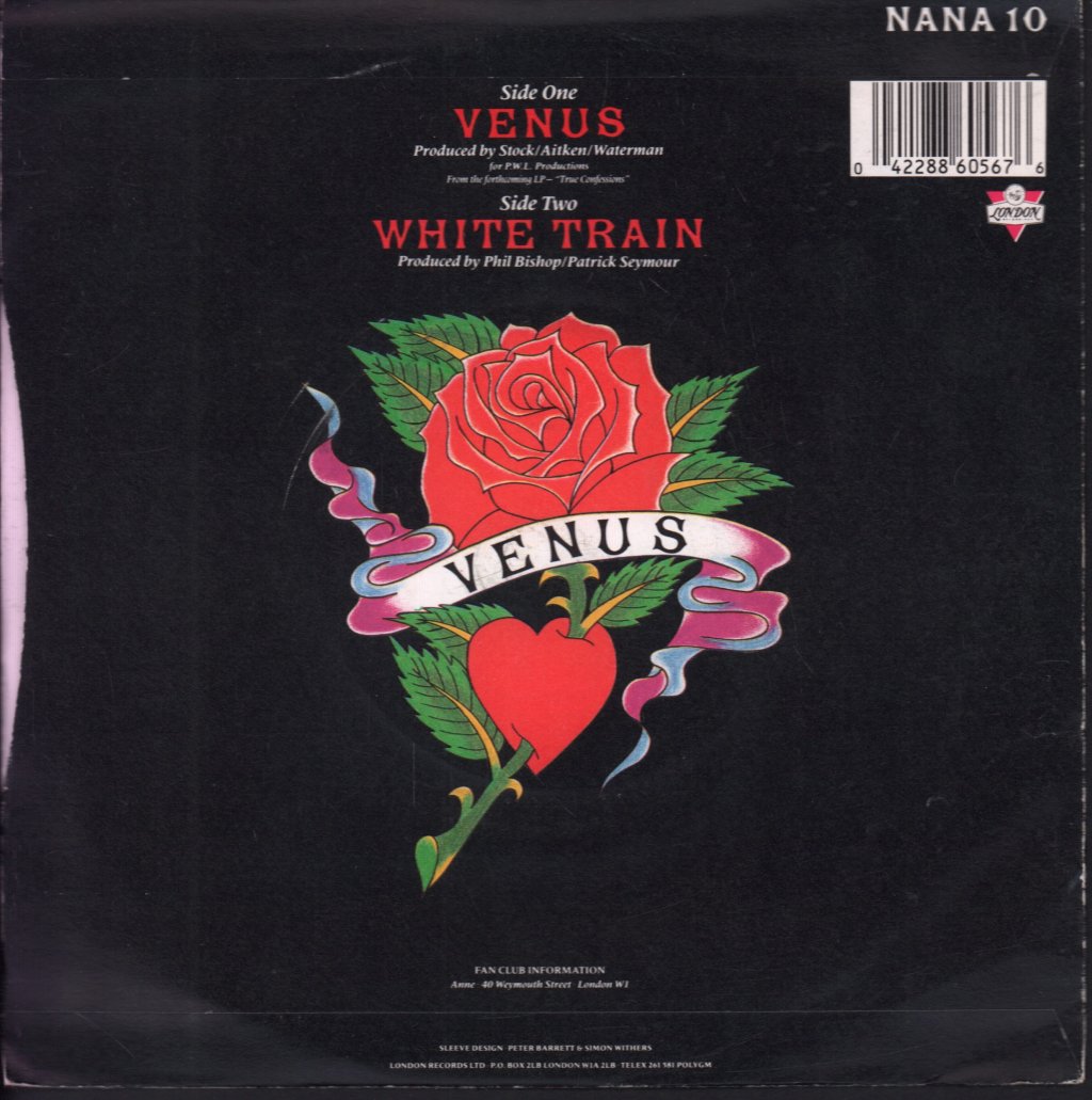Bananarama - Venus - 7 Inch
