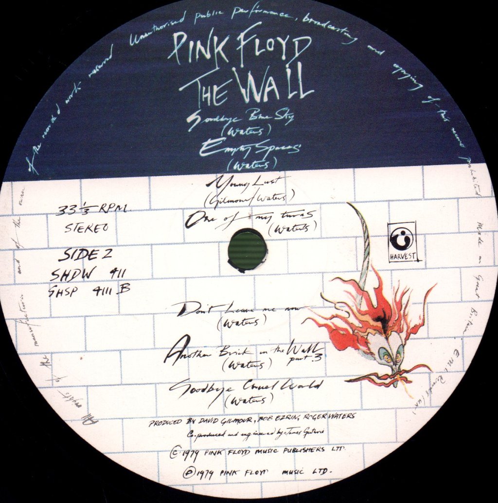Pink Floyd - Wall - Double Lp