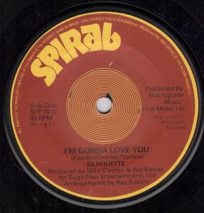 Silhouette (70'S Artist) - I'm Gonna Love You - 7 Inch
