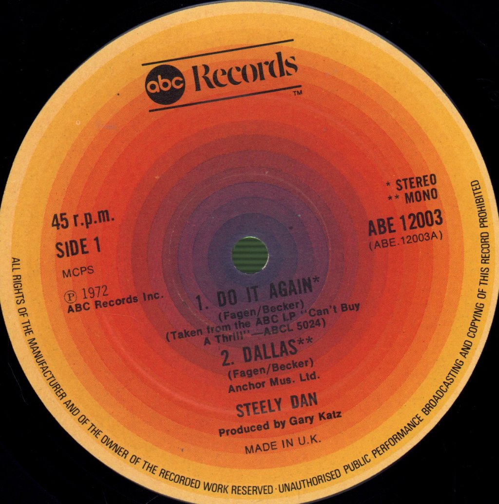 Steely Dan - Four Tracks From - 12 Inch