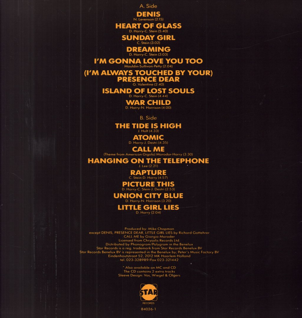 Blondie - Hitcollection - Lp