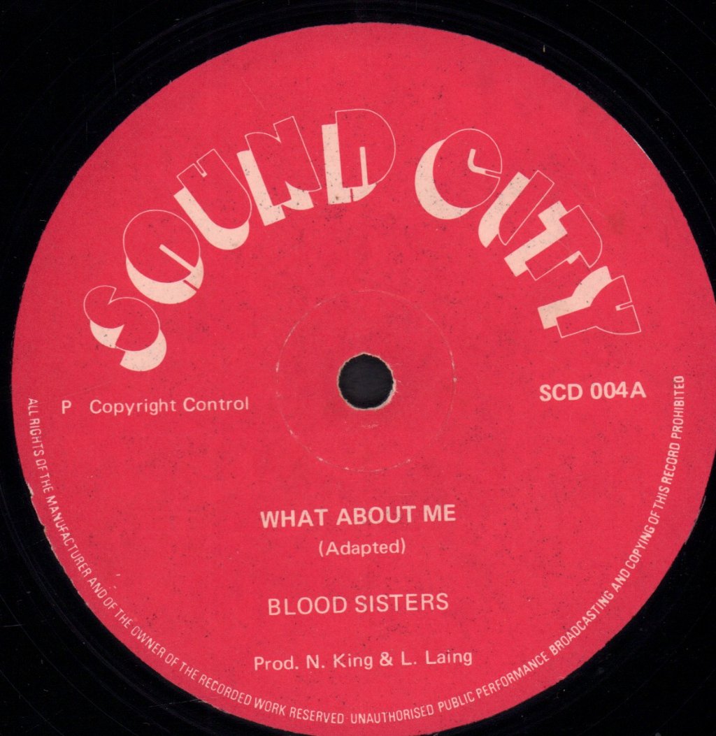 Blood Sisters - What About Me - 12 Inch