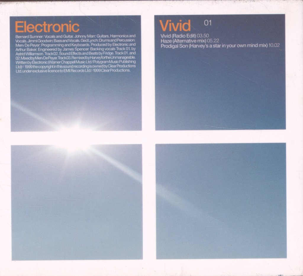 Electronic - Vivid - Cd