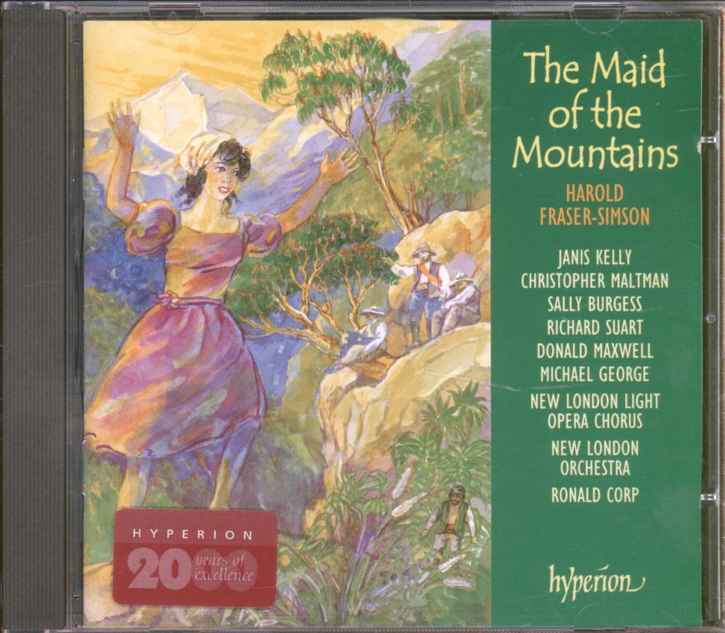 New London Orchestra / Ronald Corp - Harold Fraser-Simson -  Maid Of The Mountains - Cd