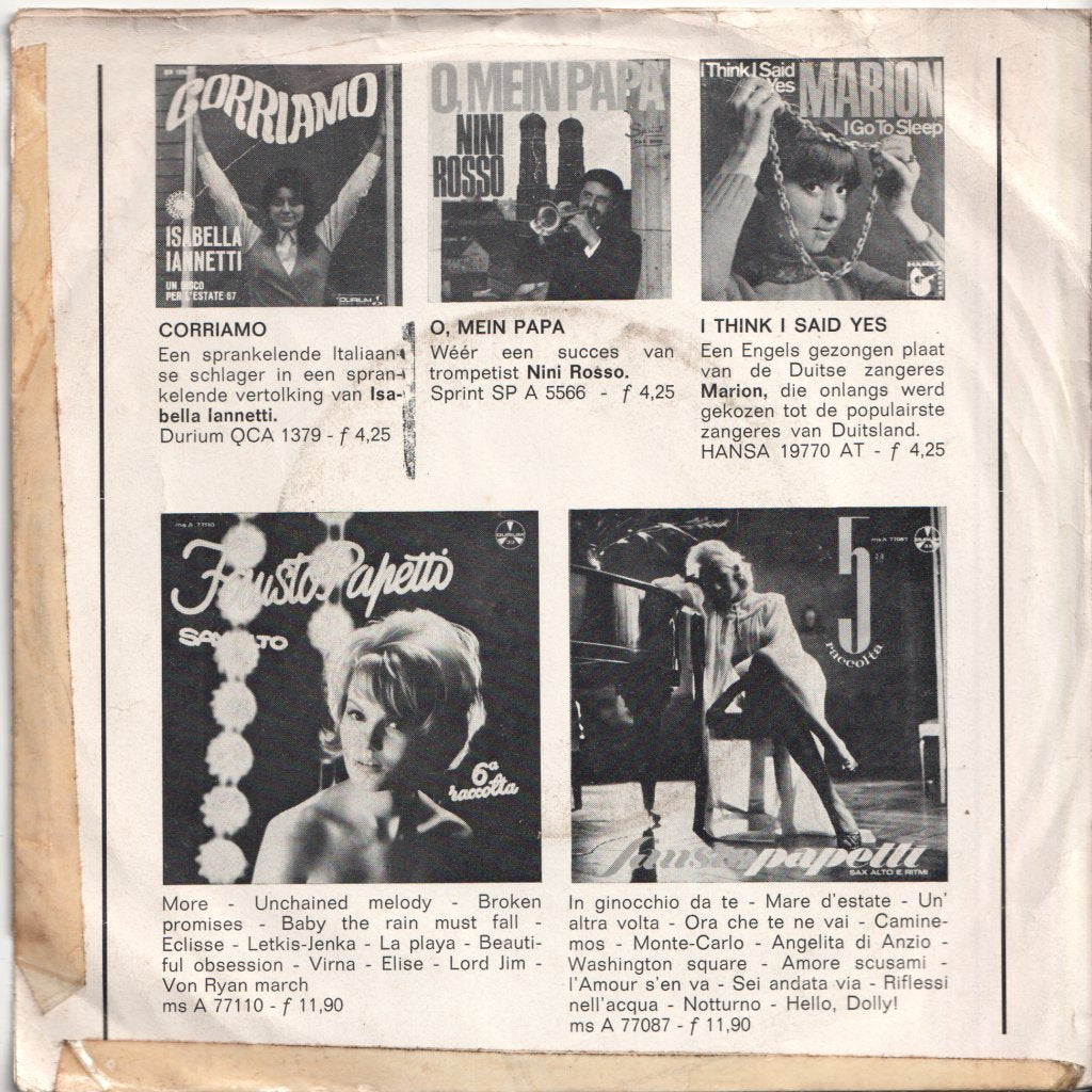 Peter Solo Singers - Santo Domingo - 7 Inch