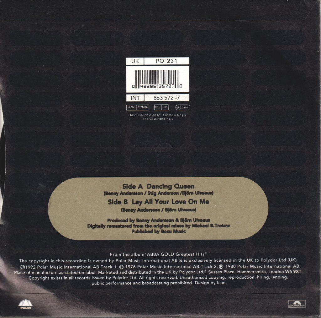ABBA - Dancing Queen - 7 Inch