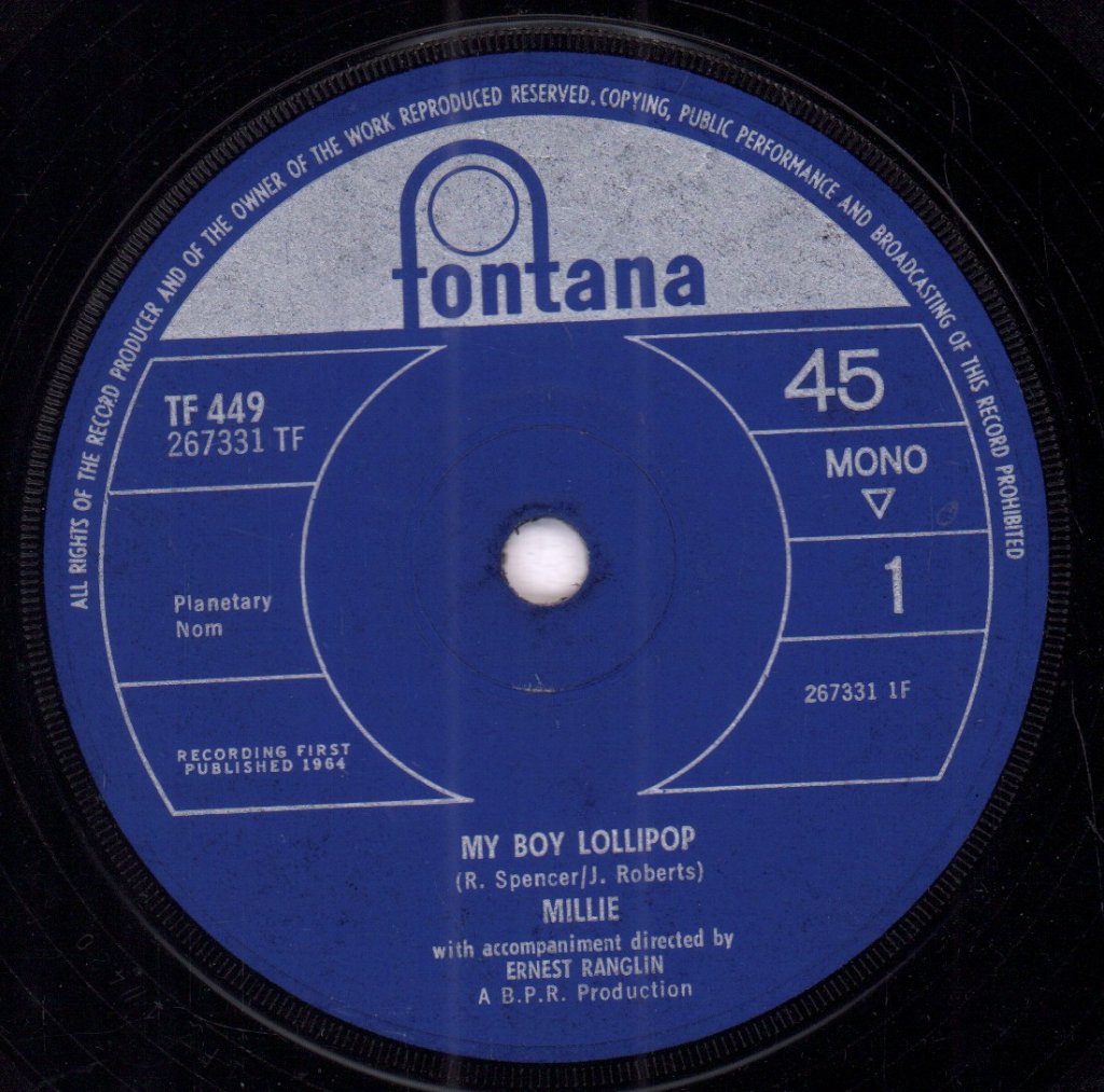 Millie - My Boy Lollipop - 7 Inch