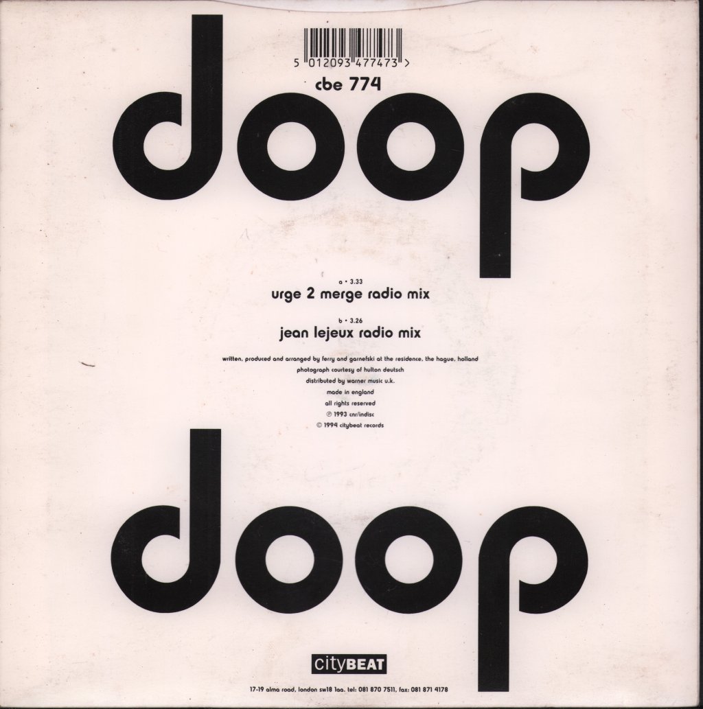 Doop - Doop - 7 Inch