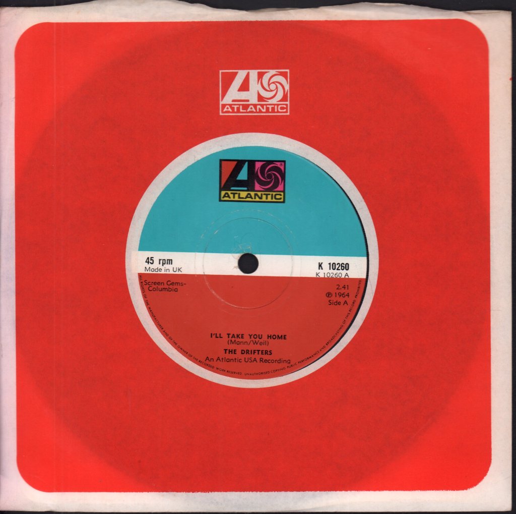 Drifters (Soul Group) - I'll Take You Home - 7 Inch