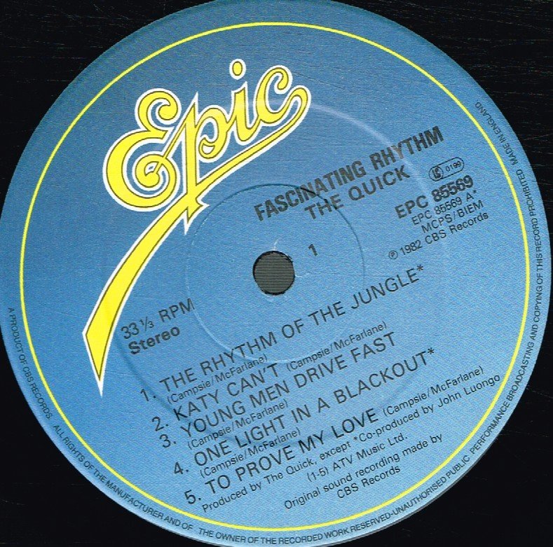 Quick - Fascinating Rhythm - Lp