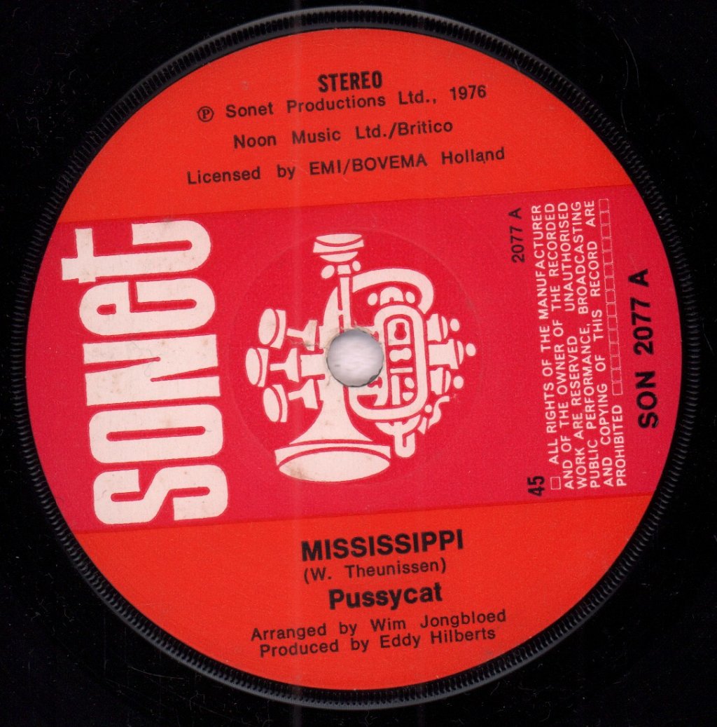 Pussycat - Mississippi - 7 Inch