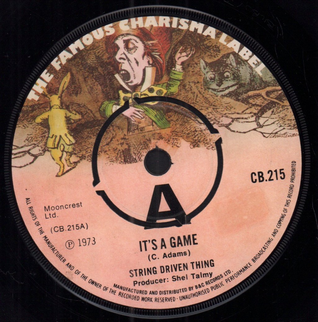 String Driven Thing - It's A Game - 7 Inch