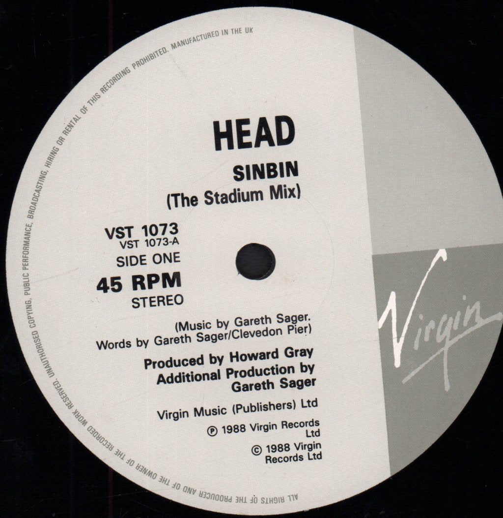 Head (80'S Group) - Sin Bin - 12 Inch