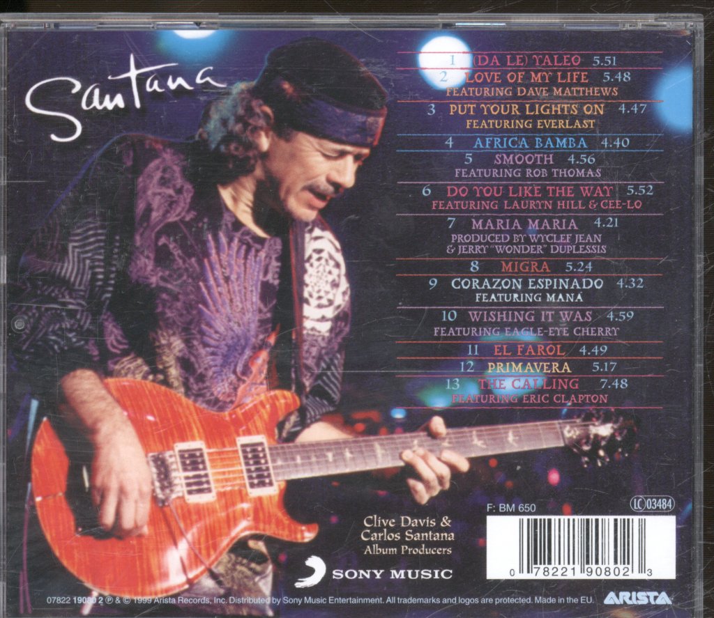 Santana - Supernatural - Cd