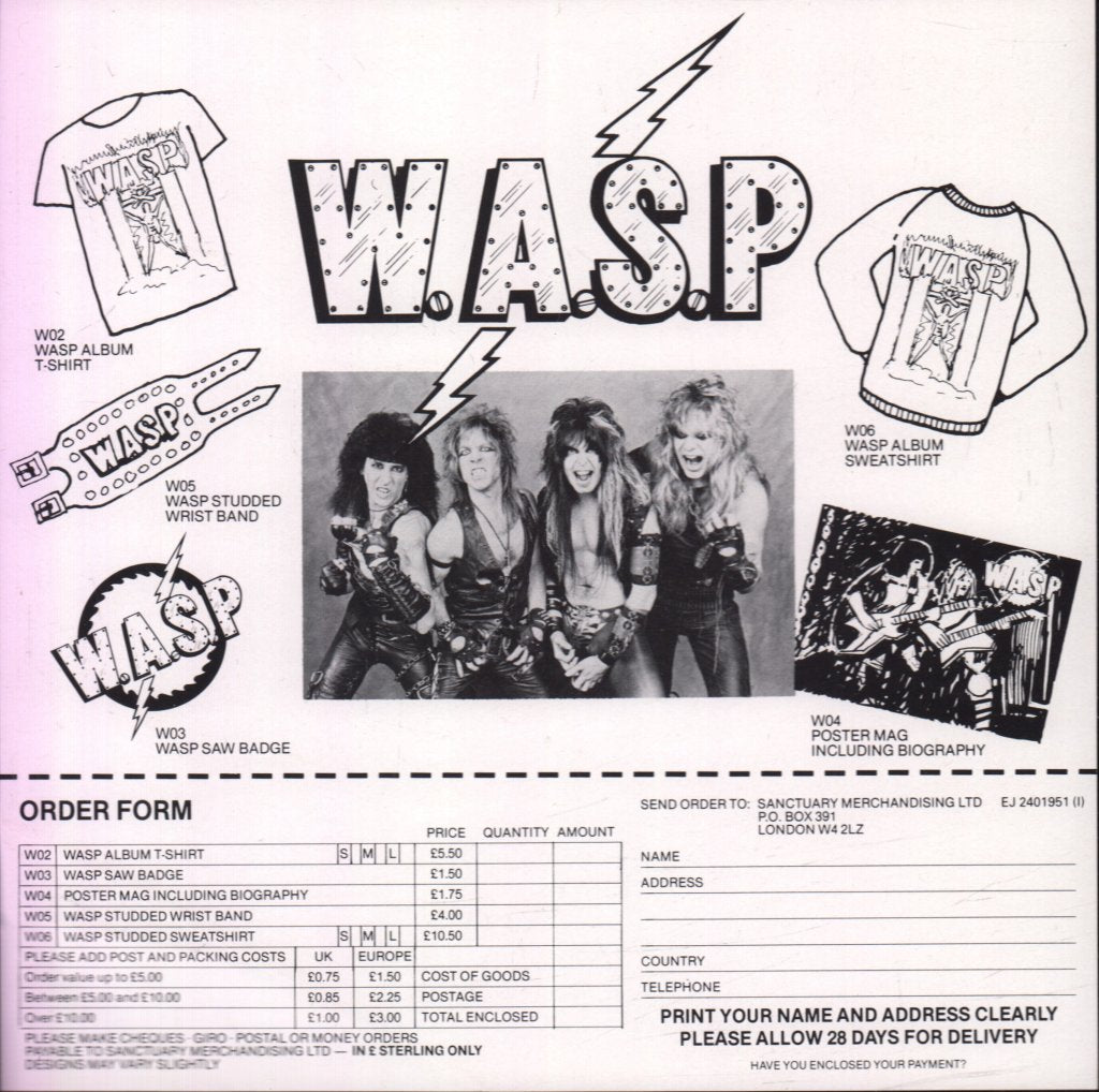 W.A.S.P. - W.A.S.P. - Lp