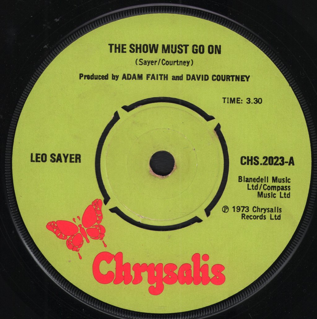 Leo Sayer - Show Must Go On - 7 Inch