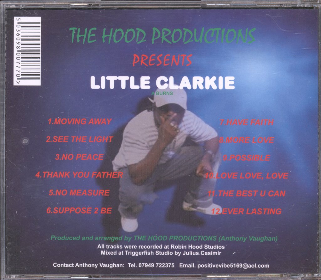 Little Clarkie - Hood Productions Presents - Cd